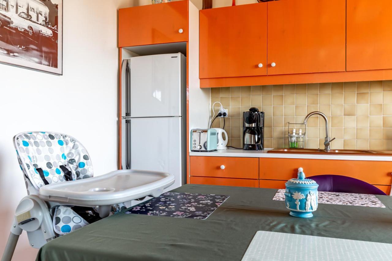 Grand appartement avec vue au calme, Lyon à 25km Communay Esterno foto